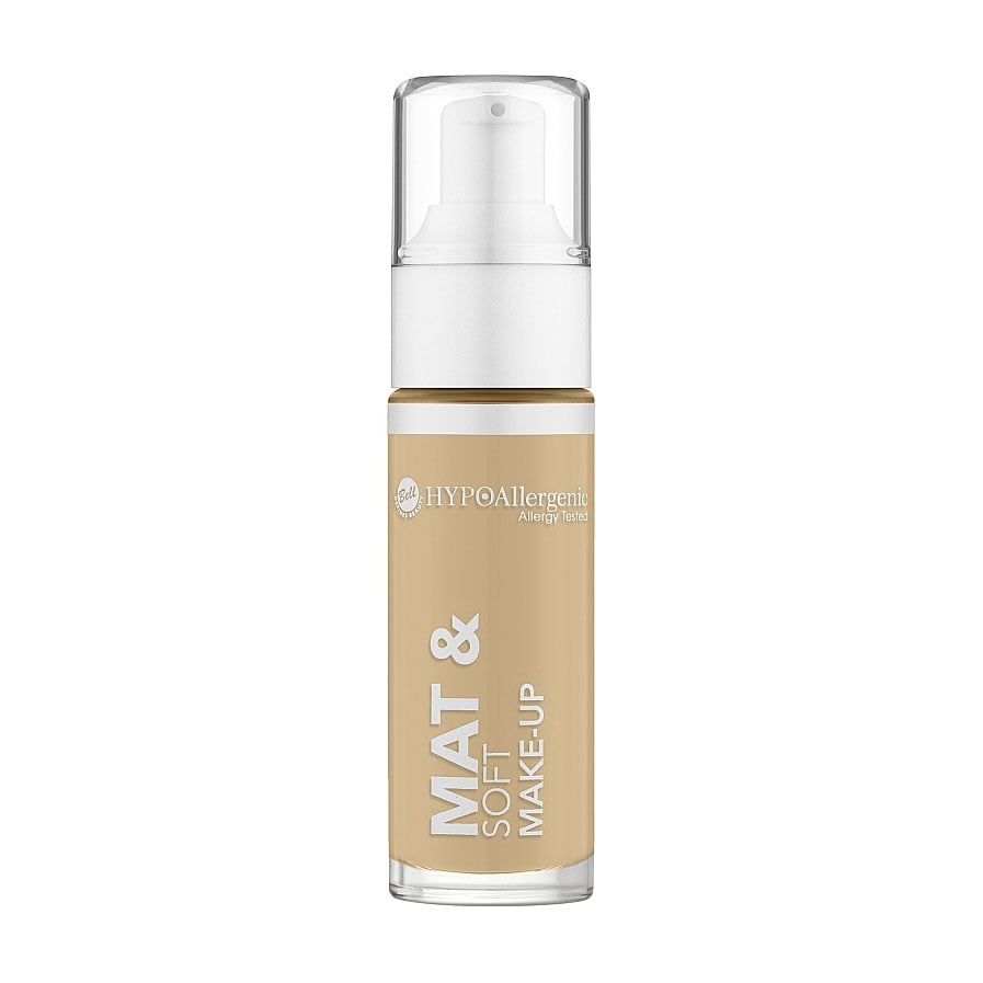 Тональний матувальний флюїд для обличчя Bell HypoAllergenic Mat &amp; Soft Make-Up, 03 Beige Fo, 30 г